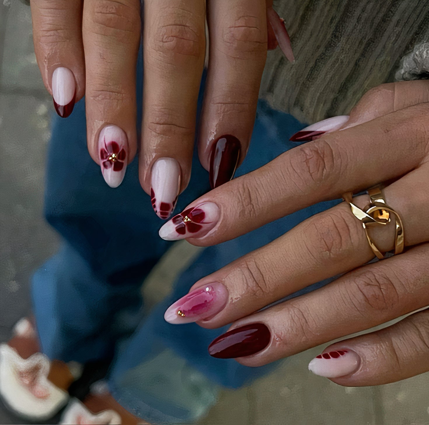 Rebecca Crimson Blooming Flower