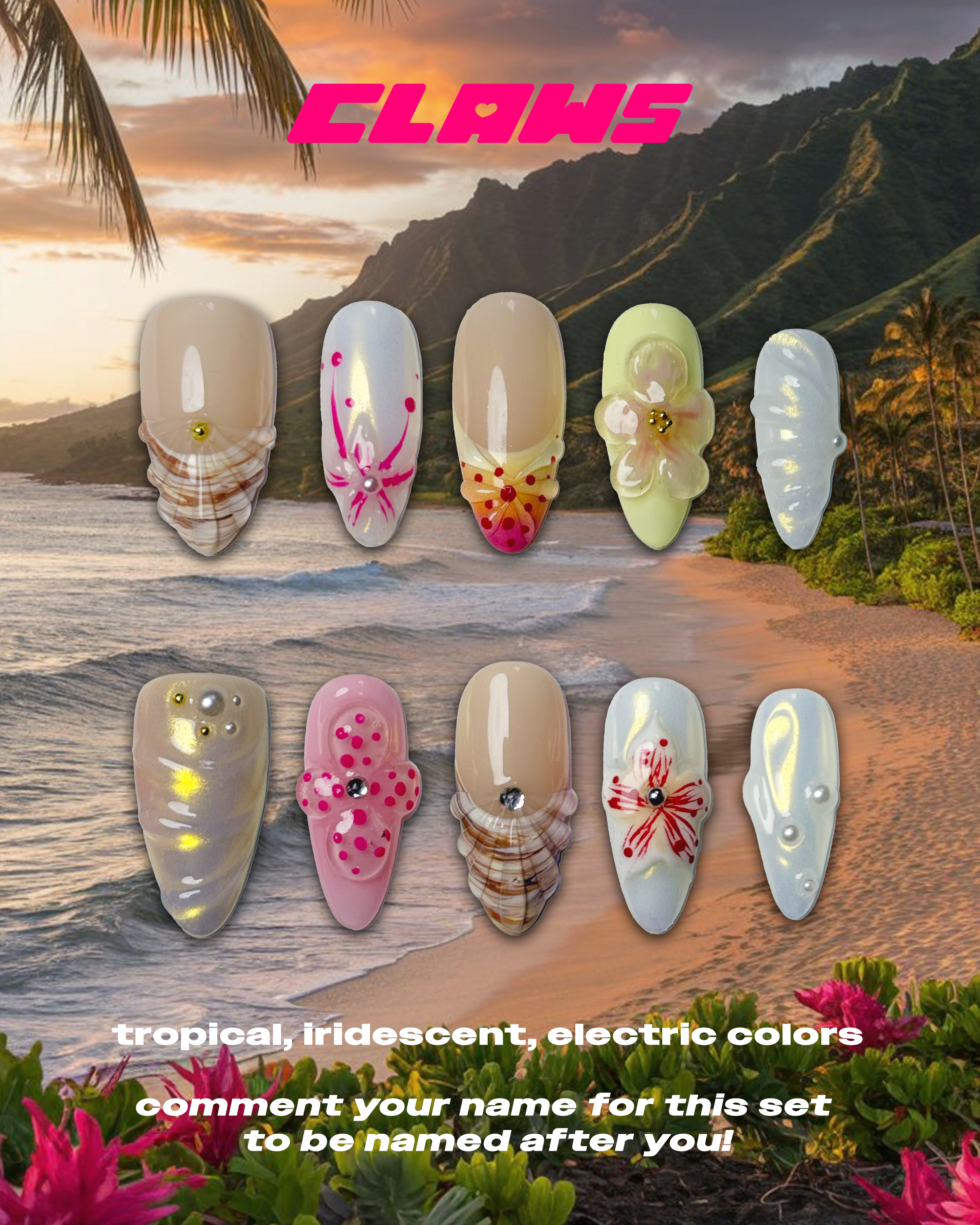 Cora Tropical Iridescence