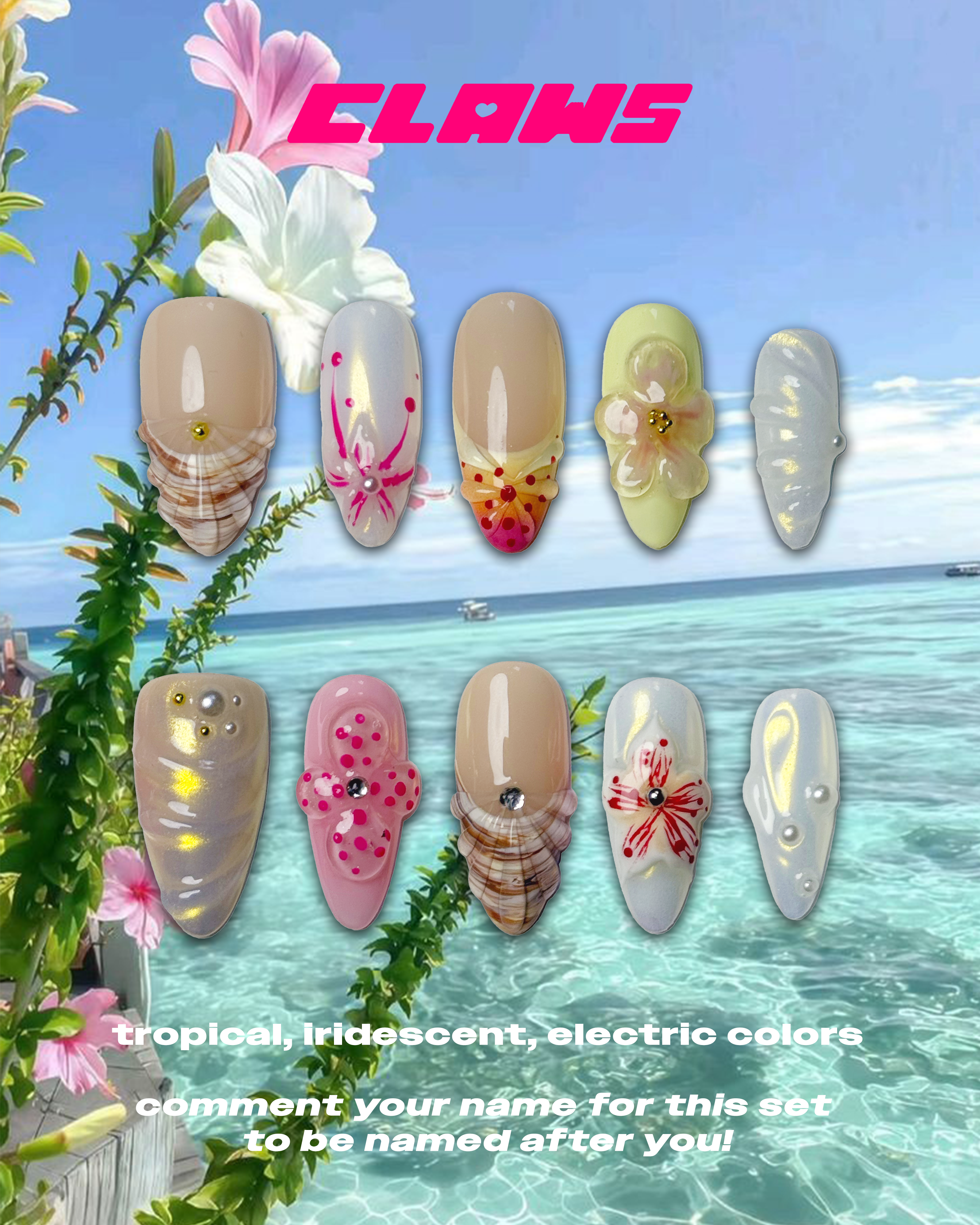 Cora Tropical Iridescence