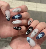 Natalia Blue Miffy Nails