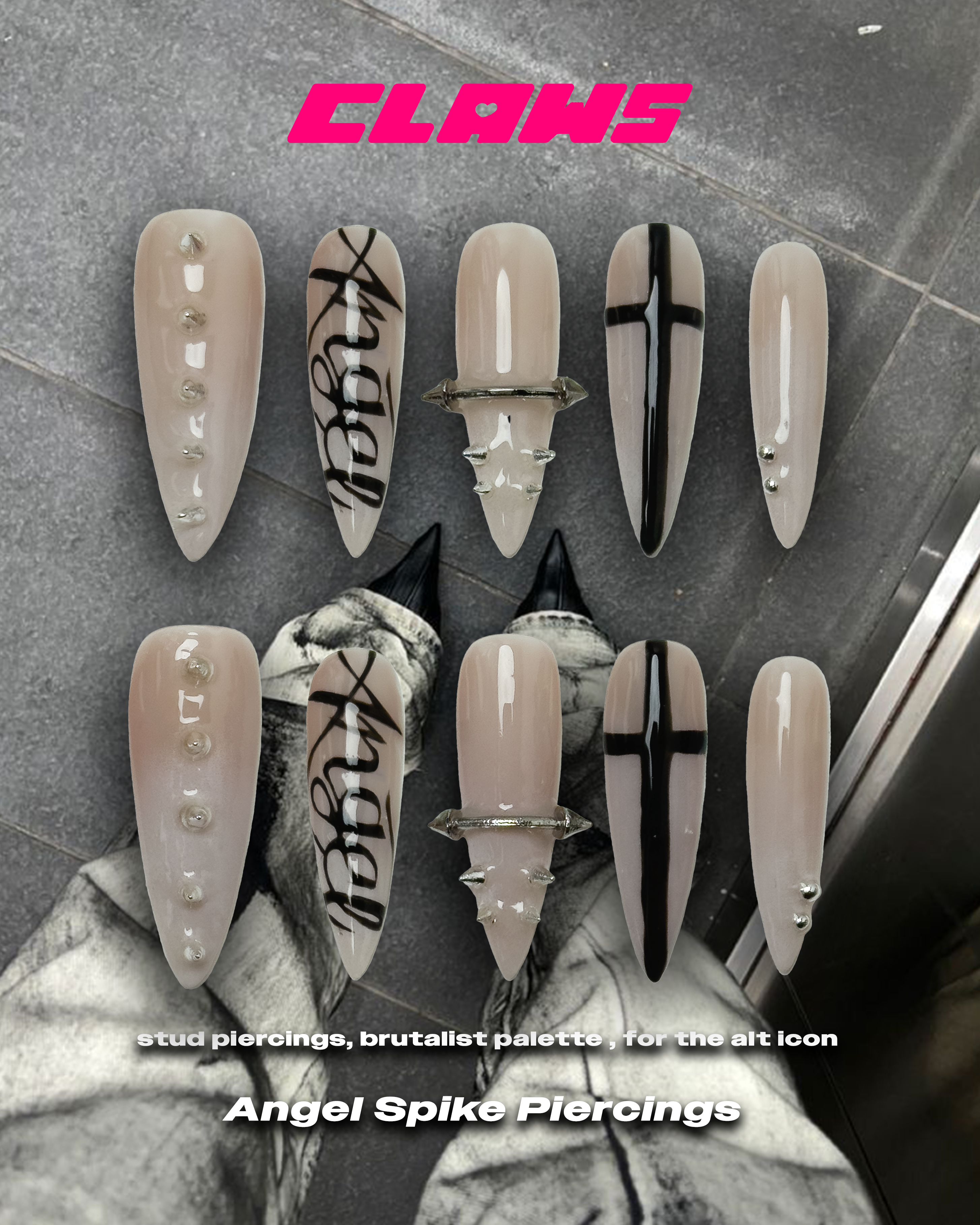 Angel Spike Piercings