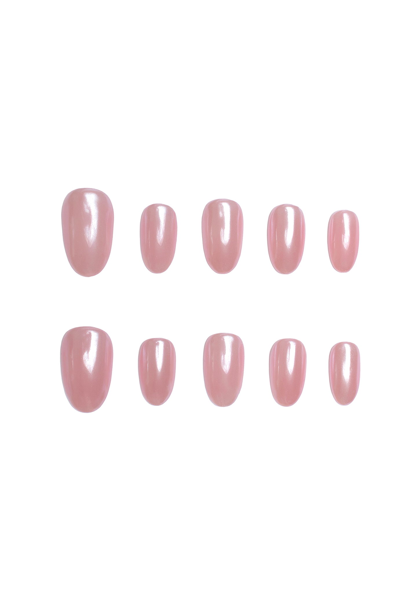 Sophia Pink Glazed Nails