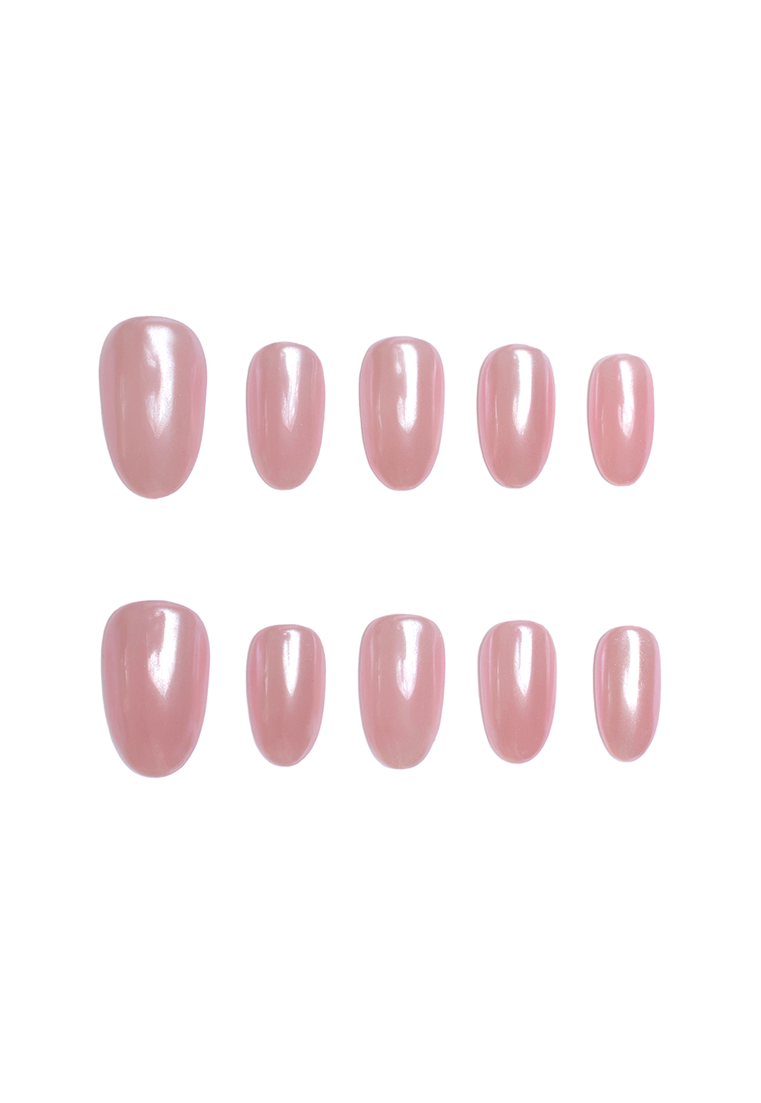 Sophia Pink Glazed Nails