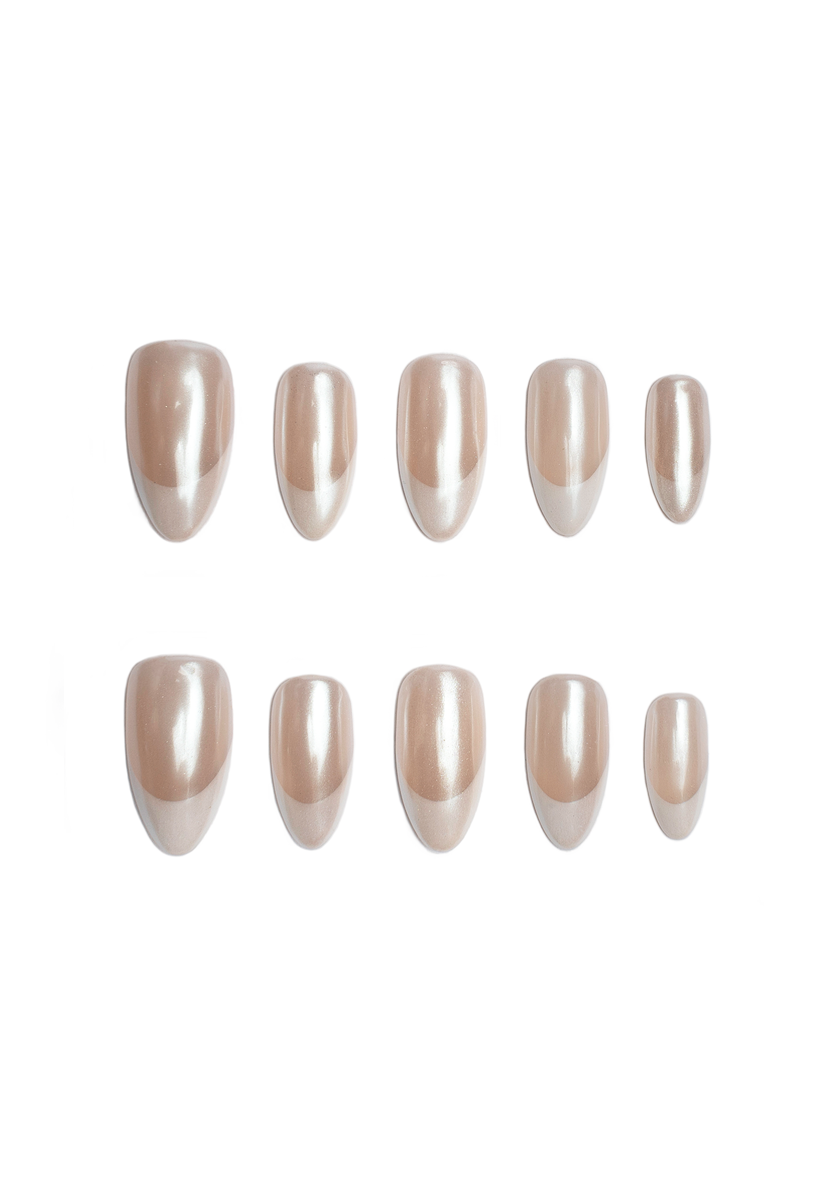 Stella Glazed White French Tip