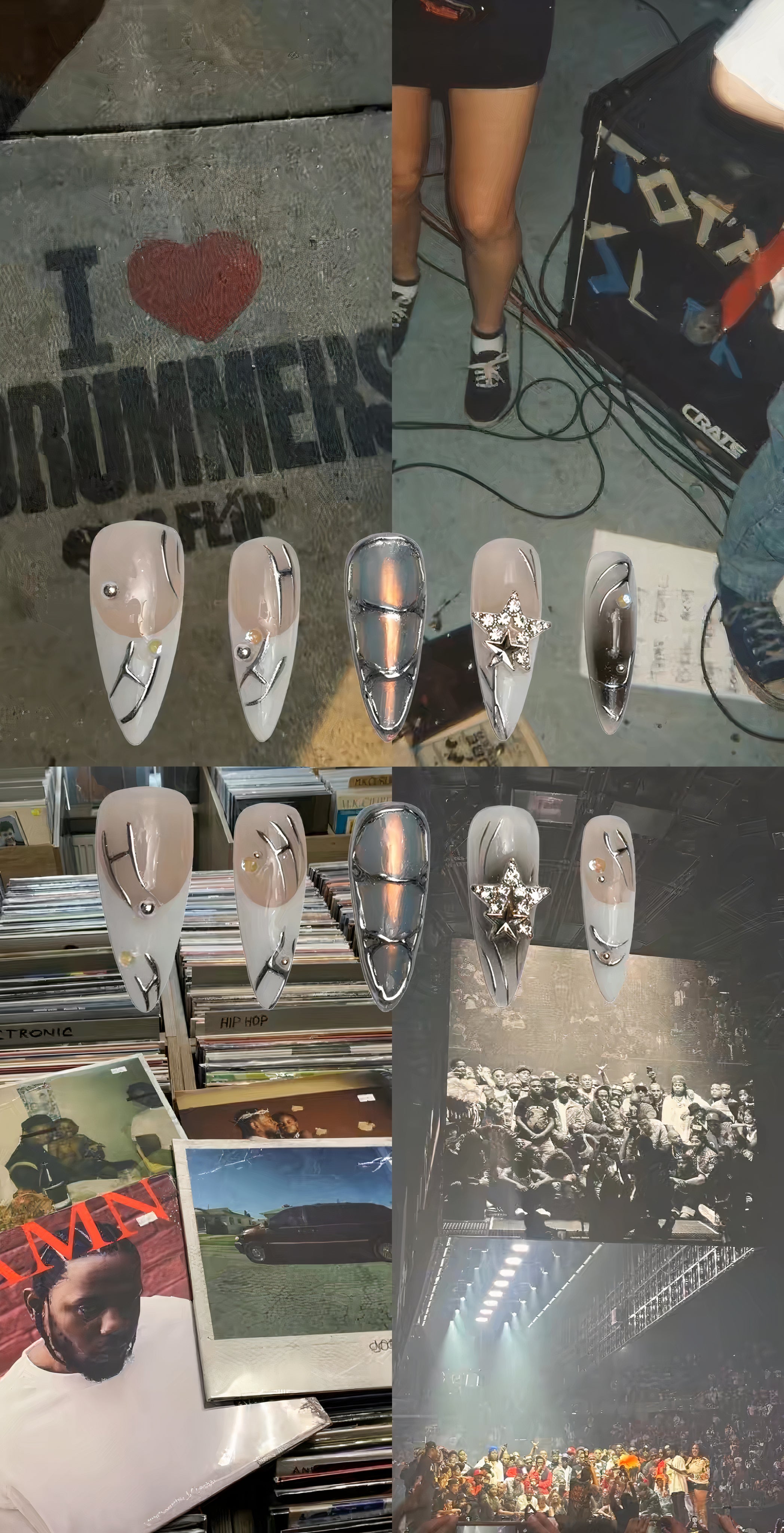 Jenna Holographic Rockstar